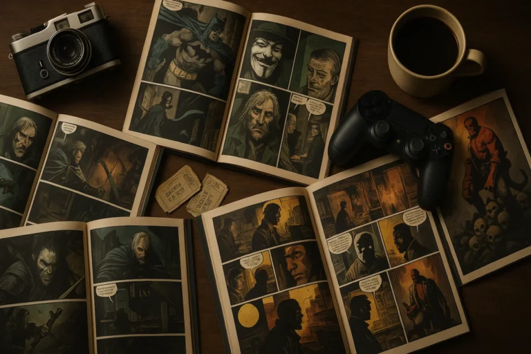 Top 10 Comics and Graphic Novels That Inspired Games and Movies.
